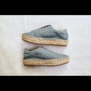 Steve Madden Blue Espadrille Sneakers